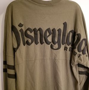 Disneyland Spirit Jersey shirt Green size medium